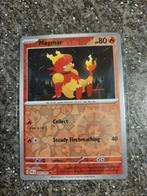 Magmar 009/091 Scarlet & Violet Paldean.Fates Reverse Holo, Hobby en Vrije tijd, Verzamelkaartspellen | Pokémon, Ophalen of Verzenden