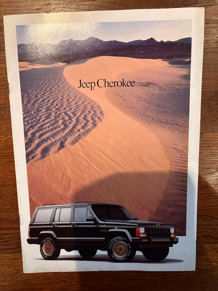 Folder Jeep Cherokee, Boeken, Auto's | Folders en Tijdschriften, Zo goed als nieuw, Overige merken, Ophalen of Verzenden