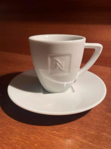 Nespresso Kop en Schotel - Wit 6 stuks beschikbaar voor biedingen