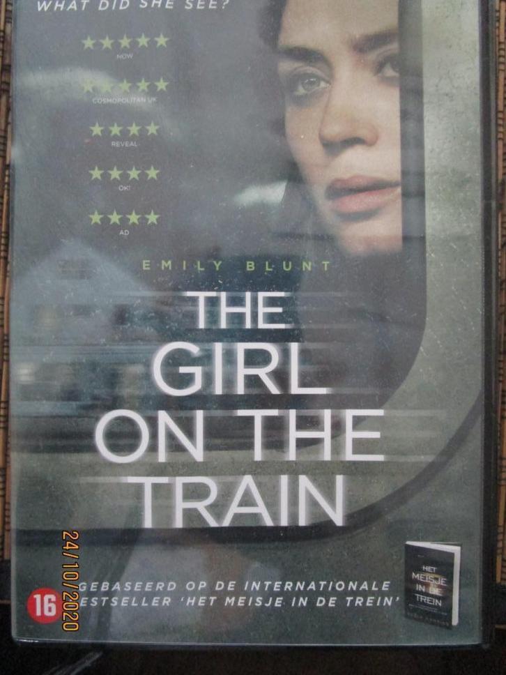 dvd The girl on the train, Cd's en Dvd's, Dvd's | Thrillers en Misdaad, Zo goed als nieuw, Bovennatuurlijke thriller, Vanaf 16 jaar