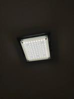 Moderne LED Plafondlamp met kristallen, Ophalen of Verzenden, Zo goed als nieuw, Glas