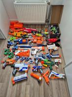 Nerf geweren in speelgoedkist, Ophalen, Zo goed als nieuw