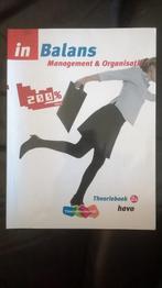 In Balans management & organisatie theorieboek 9789042537774, Boeken, Schoolboeken, Ophalen of Verzenden, Zo goed als nieuw, Bedrijfseconomie of M&O