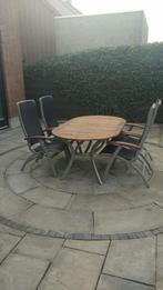 Terrastegels Natuursteen Cirkel 40x60 & 40x40, Tuin en Terras, Tegels en Klinkers, Ophalen, Gebruikt, Terrastegels, Natuursteen