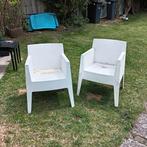 4 driade tuinstoelen by Philippe Starck, Tuin en Terras, Tuinstoelen, Ophalen, Gebruikt, Kunststof, Stapelbaar