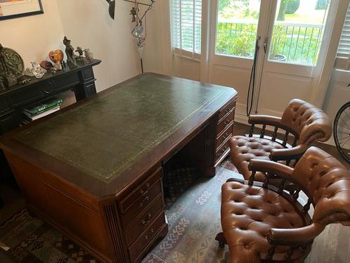 2 Bureaustoelen, Antiek en Kunst, Antiek | Kantoor en Zakelijk, Ophalen