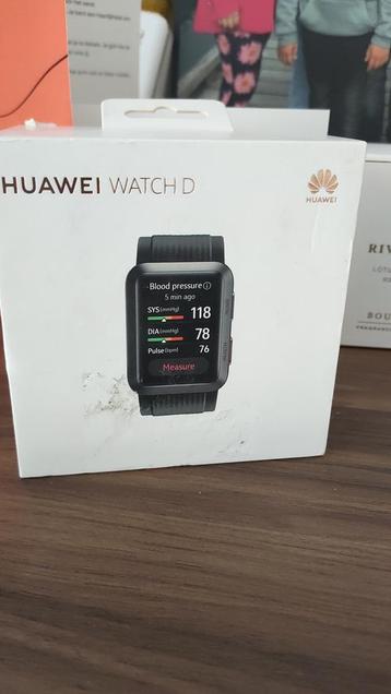 Huawei watch D zwart beschikbaar voor biedingen
