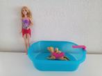 Barbie Swimmin' Pup Pool DMC32, Ophalen of Verzenden, Gebruikt, Barbie