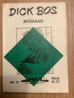 DICK BOS NR 13 : MISDAAD              DETECTIVE STRIPSERIE., Gelezen, Alfred Mazure, Ophalen of Verzenden, Eén stripboek