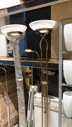 Mooie vloerlampen met schaal., Huis en Inrichting, Lampen | Vloerlampen, Ophalen of Verzenden, Zo goed als nieuw