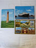 Ansichtkaarten gelopen Schiermonnikoog Vlieland per stuk bie, Ophalen of Verzenden, 1960 tot 1980, Gelopen, Waddeneilanden
