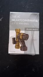Raminex Inlaatcombinatie 15 x 15 mm Knel, Nieuw, Ophalen of Verzenden, Minder dan 3 jaar oud, Minder dan 20 liter
