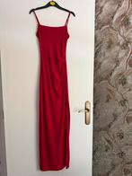 Dames jurk maat XS rood lang kerst feest, Galajurk, Ophalen of Verzenden, Zo goed als nieuw, Maat 34 (XS) of kleiner