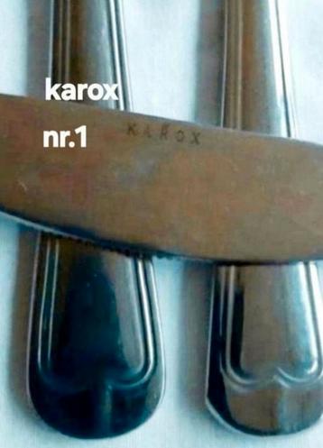 Bestek Karox set messen relief hartje  beschikbaar voor biedingen