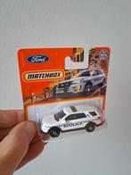 Ford Interceptor Utility POLICE Matchbox mb 2022-092, Ophalen of Verzenden, Nieuw, Auto