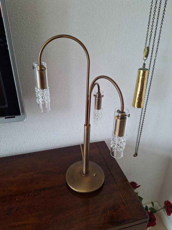 Lamp., Huis en Inrichting, Lampen | Hanglampen, Gebruikt, Minder dan 50 cm, Metaal, Ophalen of Verzenden