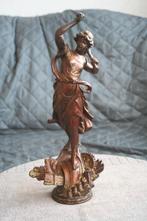 Antieke fraaie zamak beeld - Frankrijk - begin 1900., Ophalen of Verzenden