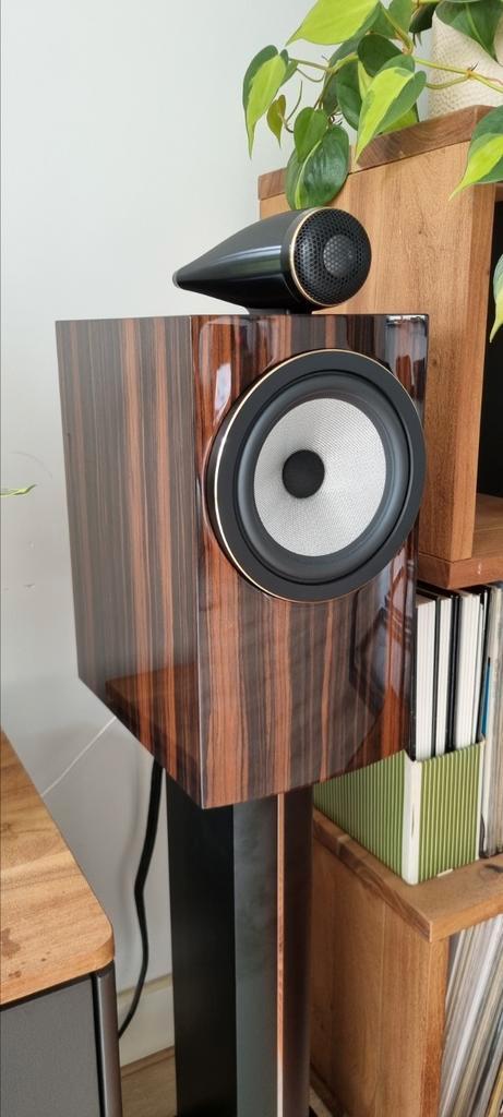 B&W 705 S3 Signature luidsprekers, Audio, Tv en Foto, Luidsprekers, Zo goed als nieuw, Front, Rear of Stereo speakers, 120 watt of meer