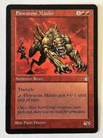 Mtg : Stronghold : Flowstone Mauler - rare, Ophalen, Zo goed als nieuw, Losse kaart