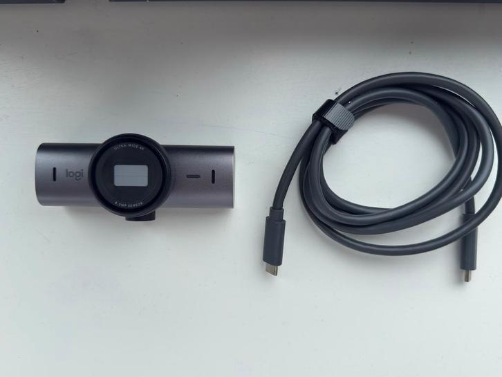 Logitech 4K Webcam | MX Brio | Voor streamen & werk, Computers en Software, Webcams, Zo goed als nieuw, Bedraad, ChromeOS, MacOS