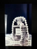 Unieke parel Coco Chanel plexiglas schilderij, Ophalen of Verzenden