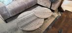 salontafel set Sib marmer / metaal Nu Extra Voordelig!, Huis en Inrichting, Tafels | Salontafels, Ophalen, Jara Meubeloutlet, 100 tot 150 cm