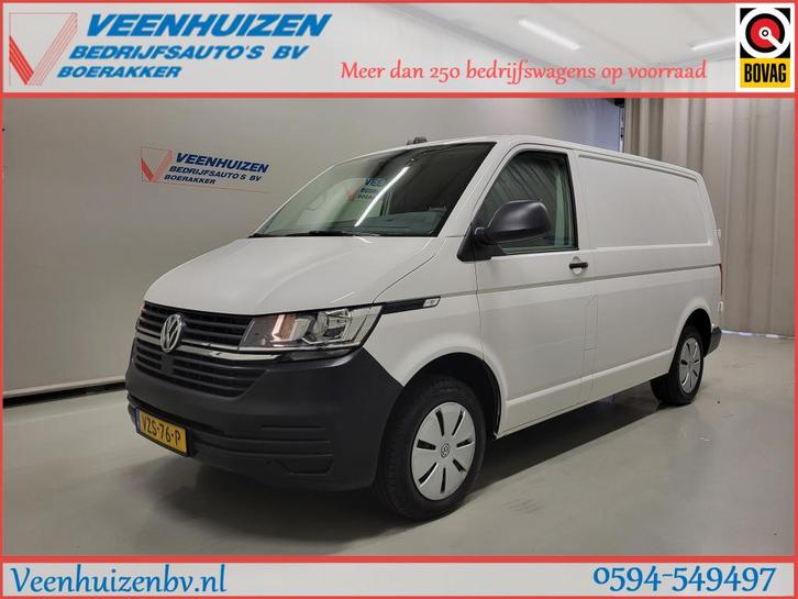 Volkswagen Transporter 2.0TDI 111pk Euro 6! (bj 2024), Auto's, Bestelauto's, Bedrijf, Te koop, Airbags, Airconditioning, Boordcomputer