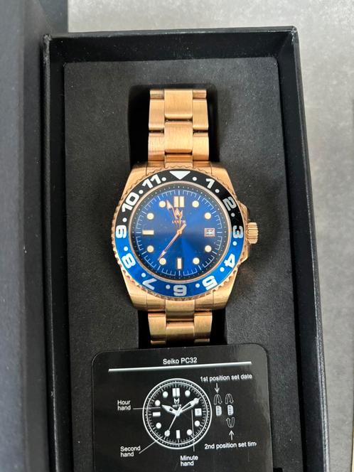 Mstr Voyager horloge rose gold, Sieraden, Tassen en Uiterlijk, Horloges | Heren, Zo goed als nieuw, Ophalen of Verzenden