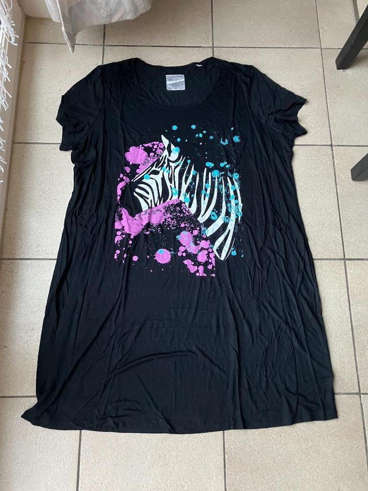 Nieuw Nachthemd ' Zebra ' maat XXL, Kleding | Dames, Grote Maten, Nieuw, Zwart, Ophalen of Verzenden