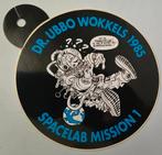 Sticker Dr. Ubbo Wokkels 1985 Space mission 1, Ophalen of Verzenden, Nieuw, Overige typen