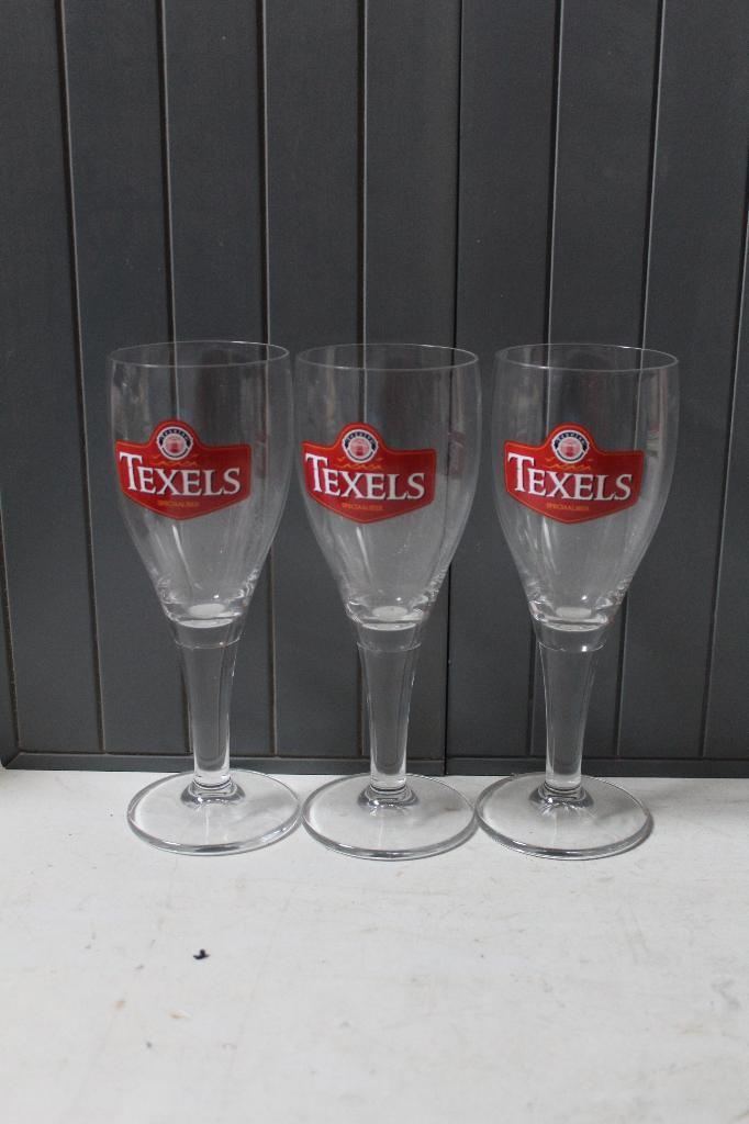 texels, Verzamelen, Biermerken, Gebruikt, Glas of Glazen, Overige merken, Ophalen of Verzenden