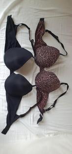 2x BH cup maat 80D Pescara Bodywear, Ophalen of Verzenden, Zwart, BH