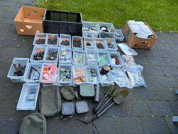 Giga partij end tackle,lood, lijn, markers. FOX, pb, korda beschikbaar voor biedingen