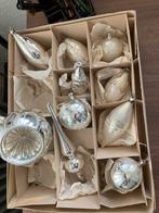 Allerlei zilveren antieke kerstballen'et aparte modellen, Diversen, Kerst, Ophalen of Verzenden, Zo goed als nieuw