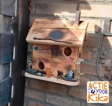 Leuk vogelhuisje voor in de tuin! beschikbaar voor biedingen