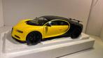 Bugatti Chiron yellow /black autoart 1.18, Hobby en Vrije tijd, Modelauto's | 1:18, Ophalen of Verzenden, Autoart, A, A