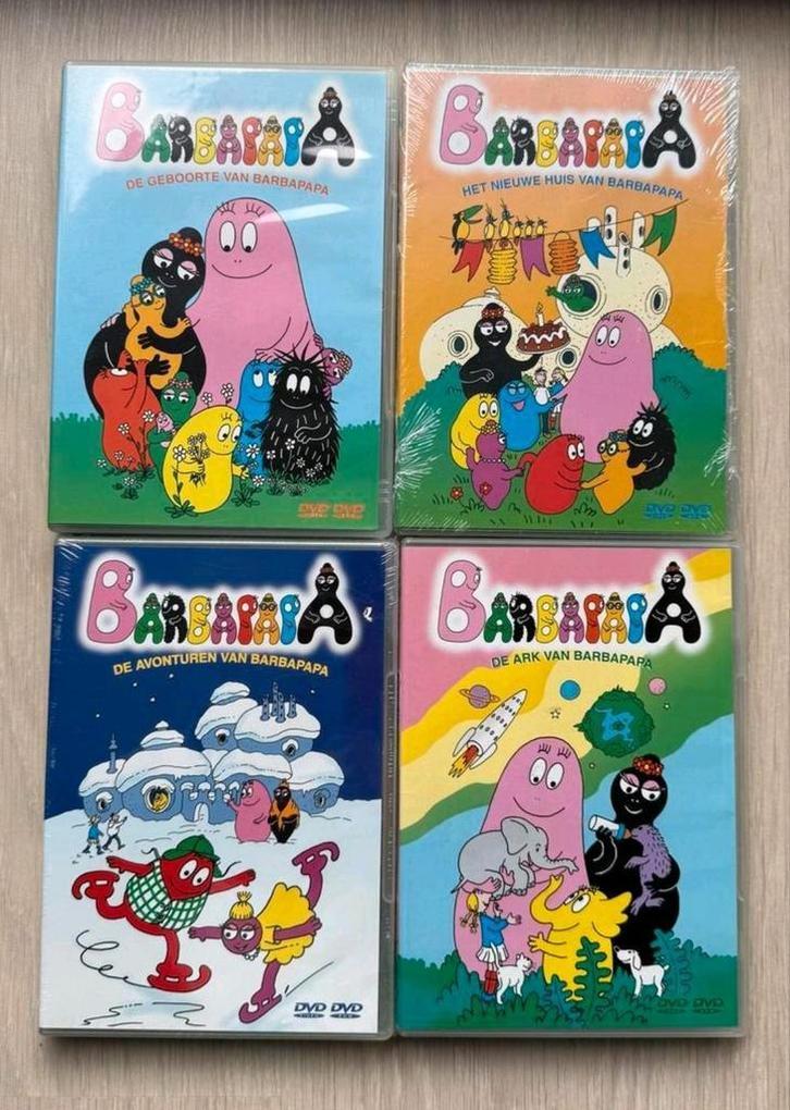 DVD | Barbapapa DVD Boxset deel 1 t/m 4 | Nieuw en geseald, Cd's en Dvd's, Dvd's | Tekenfilms en Animatie, Nieuw in verpakking