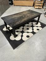 Massief eiken kloostertafel, Huis en Inrichting, Tafels | Eettafels, Ophalen, Gebruikt, 100 tot 150 cm, Eikenhout