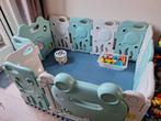 Grondbox grijs/groen, Kinderen en Baby's, Boxen, Ophalen, Zo goed als nieuw