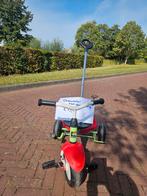 Driewieler met duwstang, Ophalen, Duwstang