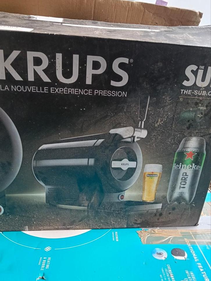 Krups The Sub biertap - 2L vaten, Witgoed en Apparatuur, Thuistaps, Krups, Ophalen