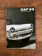 Fraaie grote folder van de DAF 33, Boeken, Auto's | Folders en Tijdschriften, Gelezen, Overige merken, Ophalen of Verzenden