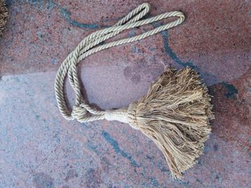 Gordijnkwasten / decoratieve klossen, 10 stuks zandkleur beschikbaar voor biedingen