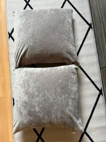 Dutch Decor mooie taupe velvet kussens NIEUW beschikbaar voor biedingen