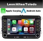 Seat Altea Leon radio navigatie carplay dab+ wifi android 13, Auto diversen, Ophalen of Verzenden