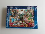 Disney kerstpuzzel trein Ravensburger 1000 stukjes, Ophalen, 500 t/m 1500 stukjes, Zo goed als nieuw, Legpuzzel