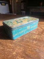 Vintage Beschilderde Blikken Doos, Antiek en Kunst, Ophalen of Verzenden