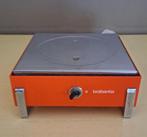 Vintage retro Brabantia warmhoudplaat oranje, Ophalen, Zo goed als nieuw