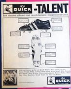 Quick schoenen advertentie Cruyff en Keizer, Ophalen of Verzenden, Gebruikt, Ajax, Poster, Plaatje of Sticker