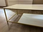 Mooie amper gebruikte glazen salontafel, Huis en Inrichting, Ophalen, 100 tot 150 cm, 50 tot 100 cm, Zo goed als nieuw